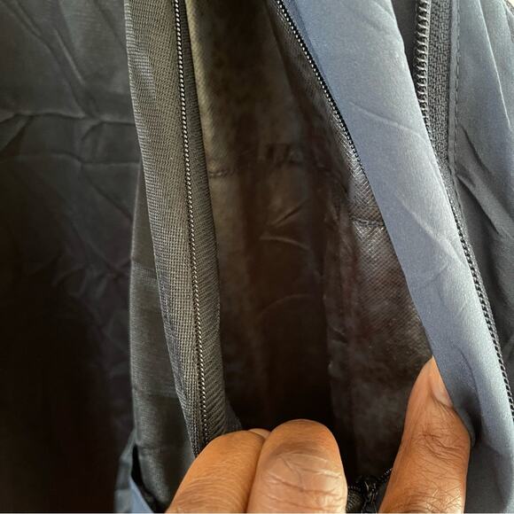 Sunice Alan Full Length Coach's Coat Mens Large Navy Blue Basic Windbreaker - Picture 10 of 13